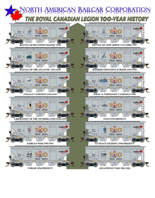 ***PRE ORDER*** NARC - The Legions 100th Anniversary Fantasy Cars HO