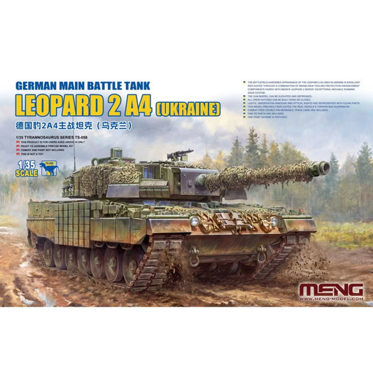 Meng 1/35 German Leopard 2A4 Main Battle Tank (Ukraine)