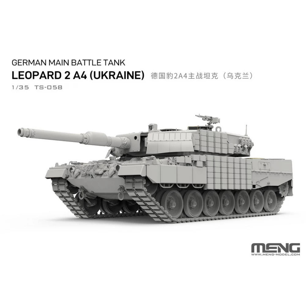 Meng 1/35 German Leopard 2A4 Main Battle Tank (Ukraine)