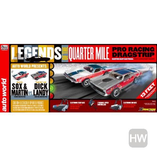 Auto World 13`Legends of the quarte mile drag race set