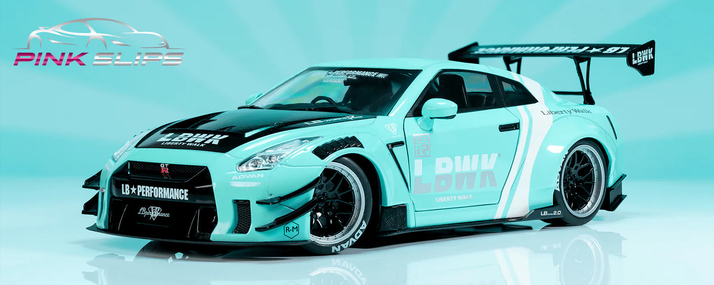 Jada 1/18 "Pink Slips" - 2020 Liberty Walk Nissan GT-R (R35)