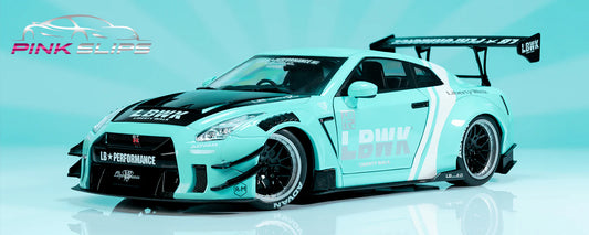 Jada 1/18 "Pink Slips" - 2020 Liberty Walk Nissan GT-R (R35)