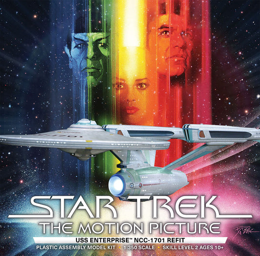Polar Lights 1/350 Star Trek USS Enterprise Refit