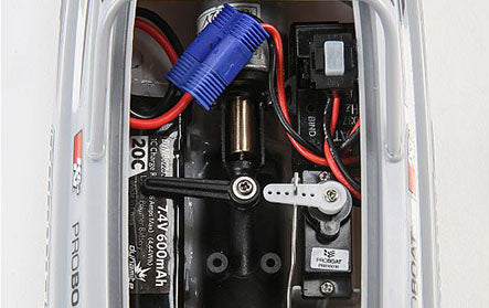 Sprintjet 9" Self-Righting Deep-V Jet Boat Brushed RTR, Blue