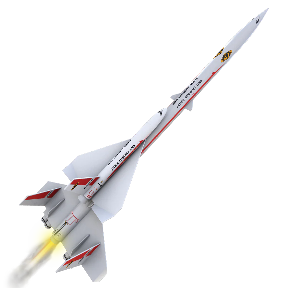 Estes Rockets Super Orbital Transport Model Rocket Kit Expert