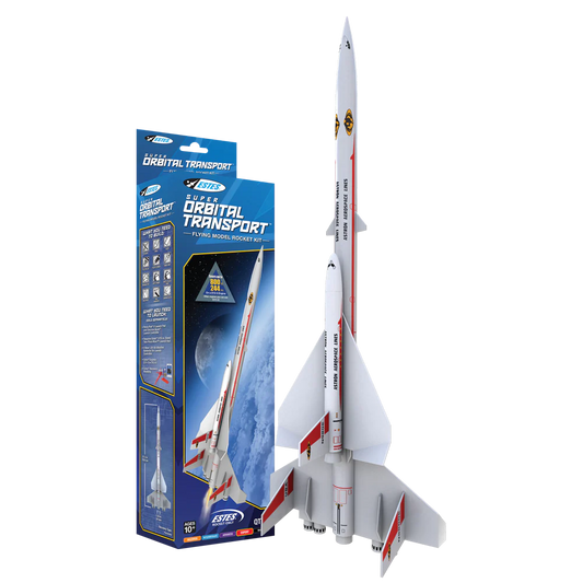 Estes Rockets Super Orbital Transport Model Rocket Kit Expert