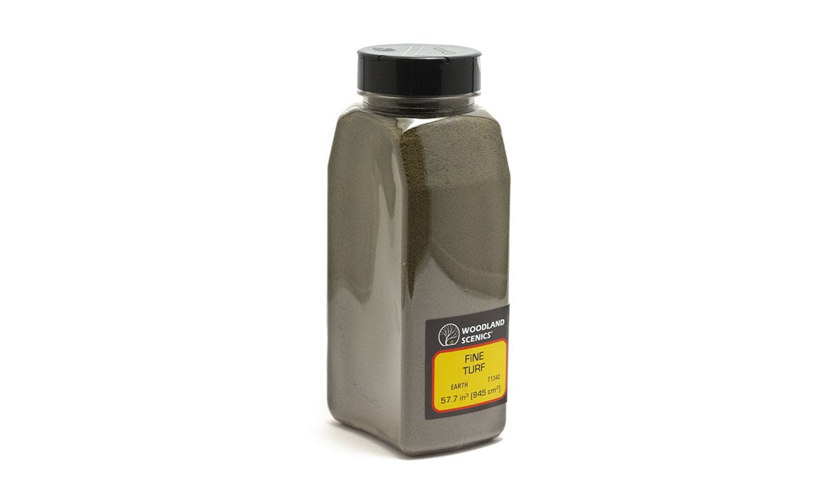 WOODLAND SCENICS Fine Turf Shaker Earth/50 ci