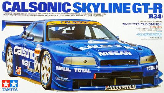 Tamiya 1/24 Calsonic Nissan Skyline GT-R R34