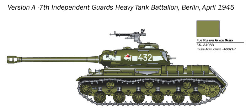 Italeri 1/56 JS2 Stalin