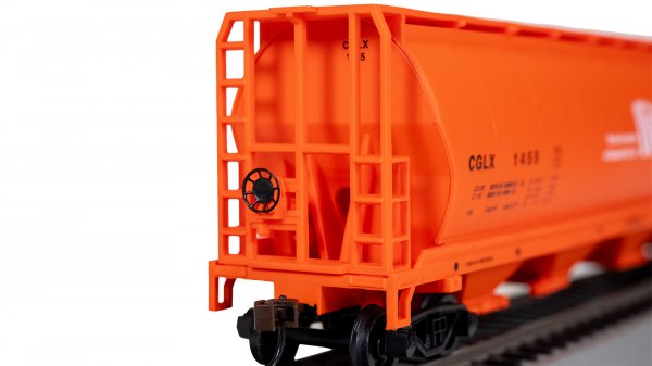 Bachmann 19143 - Canadian 4 Bay Cylindrical Grain Hopper - Potash Corporation #1455