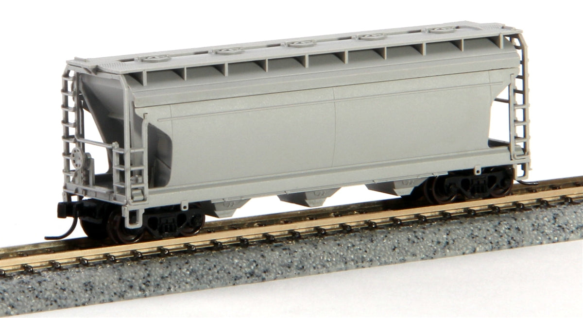 Atlas N ACF 3560 Center-Flow Covered Hopper - UNDECORATED