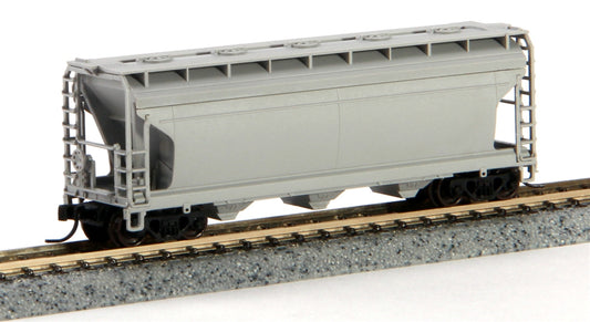 Atlas N ACF 3560 Center-Flow Covered Hopper - UNDECORATED