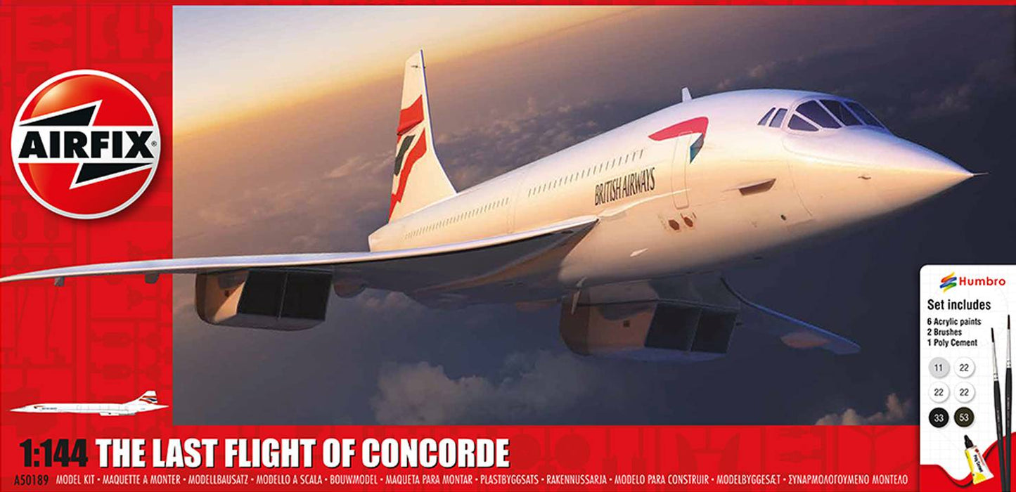 Airfix 50189 1/144 Concorde Gift Set