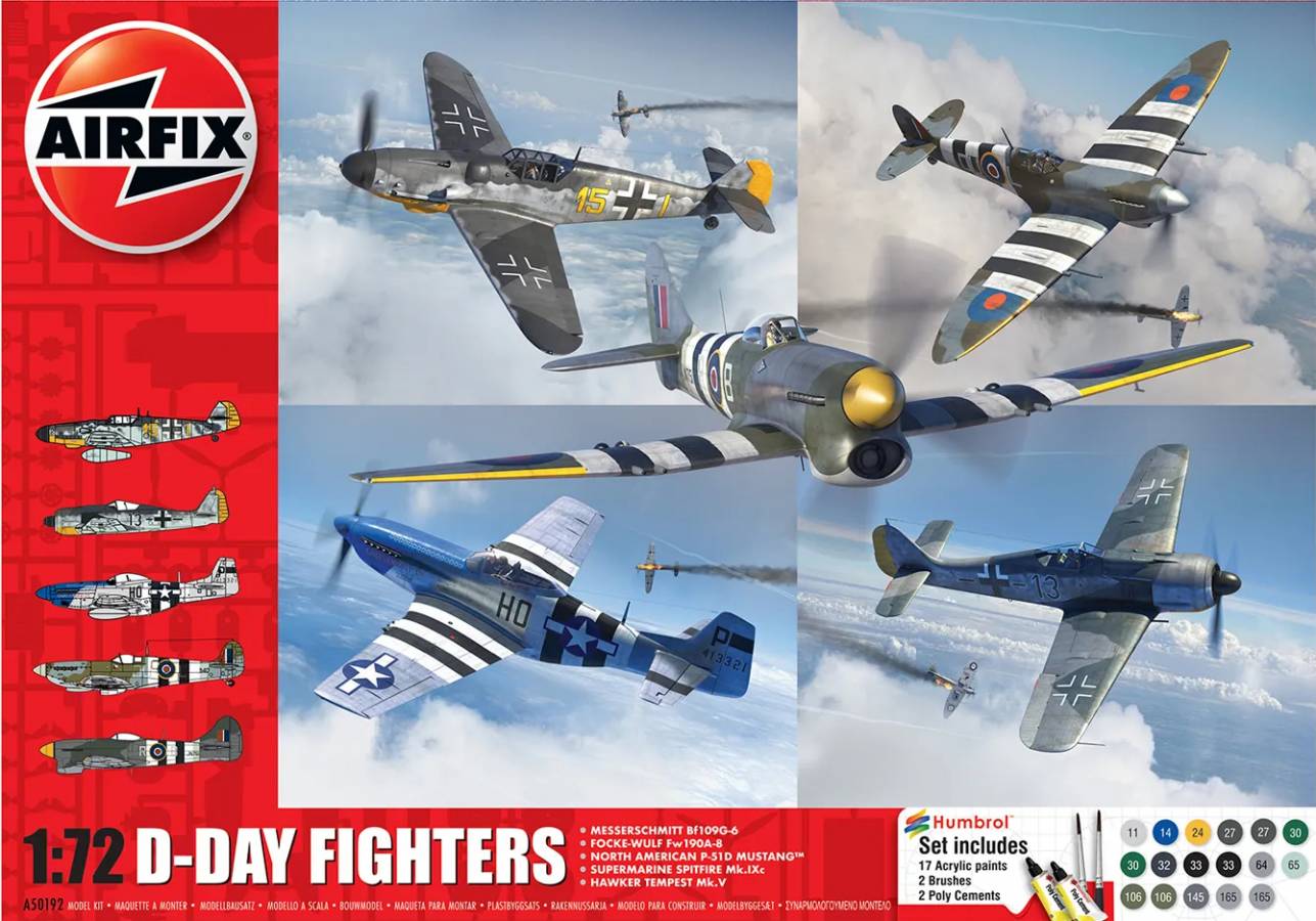 Airfix 1/72 D-Day Fighters Gift Set