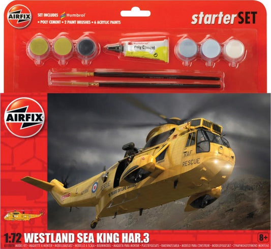 Airfix 1/72 Starter Set Westland Sea King HAR.3