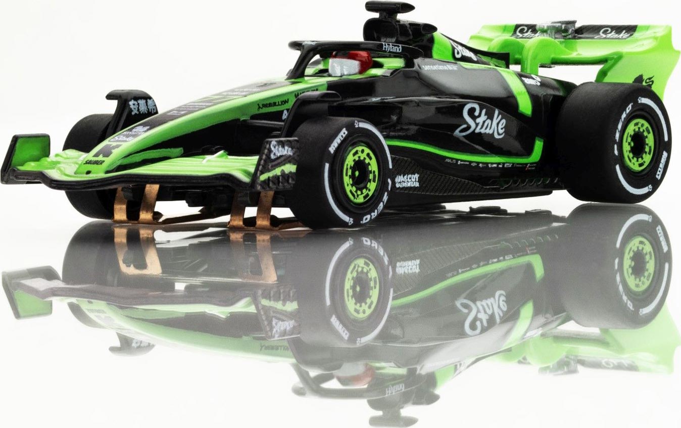 AFX22091 - HO Slot Car Sauber F1 #77 C44 Stake Fy