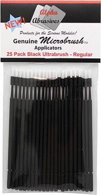 Micro Brushes Blue Regular 25pk