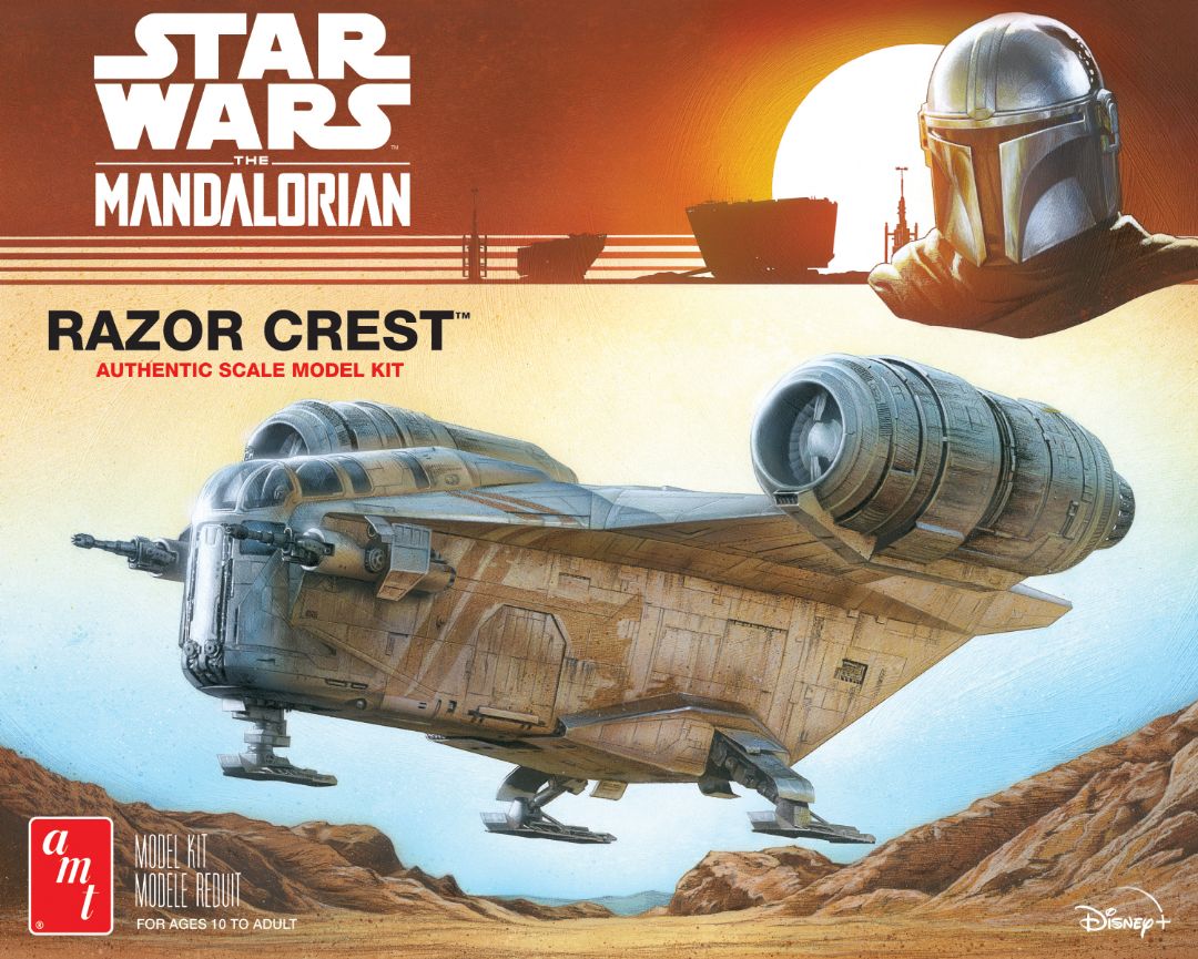 AMT Star Wars Mandalorian Razor Crest 1/72 (Level 2)
