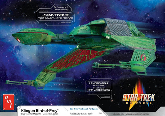AMT 1/350 Star Trek Klingon Bird Of Prey