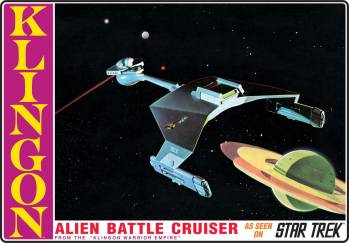 AMT 1/650 Star Trek The Original Series Klingon Battle Cruiser