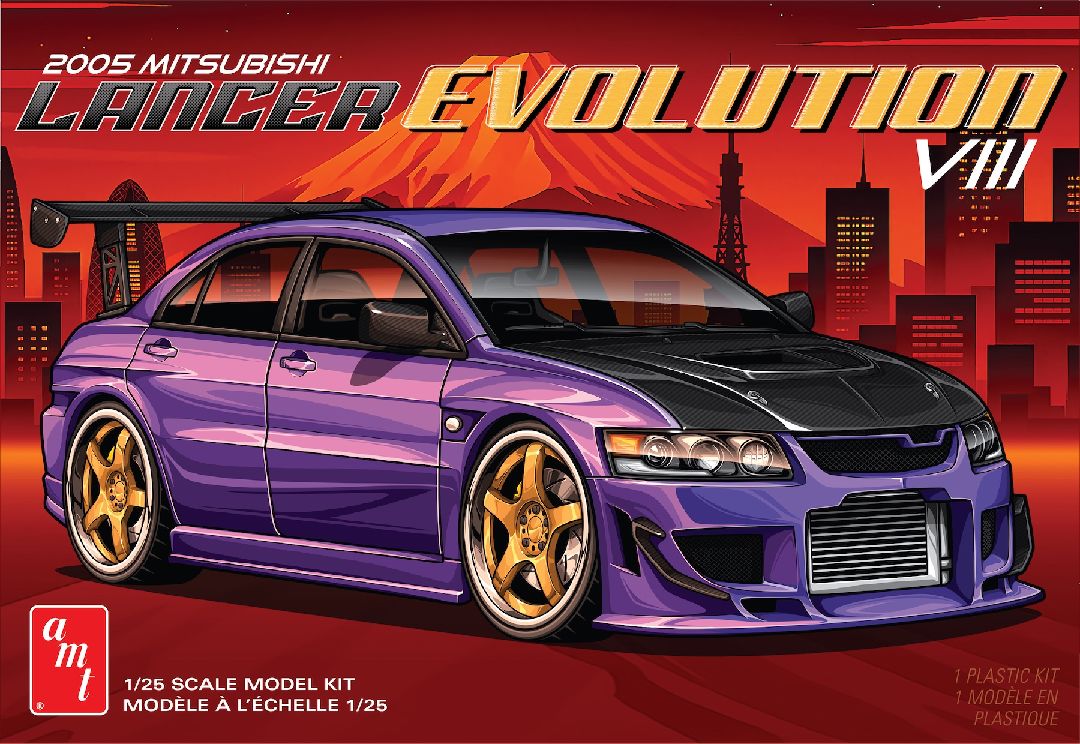 AMT 1/25 1995 Mitusbishi Lancer Evo (Level 2)