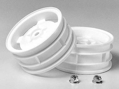 Tamiya 53089 (OP089) 4WD Fnt Star Dish Wheel Set (1 Pair)
