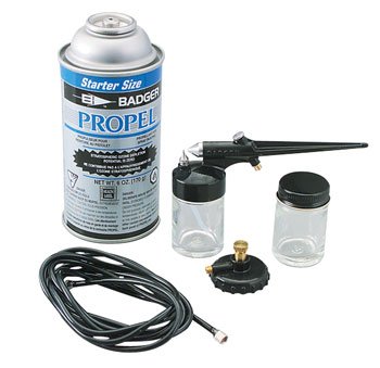 Badger 250-3 Spray Gun Set with Propellant