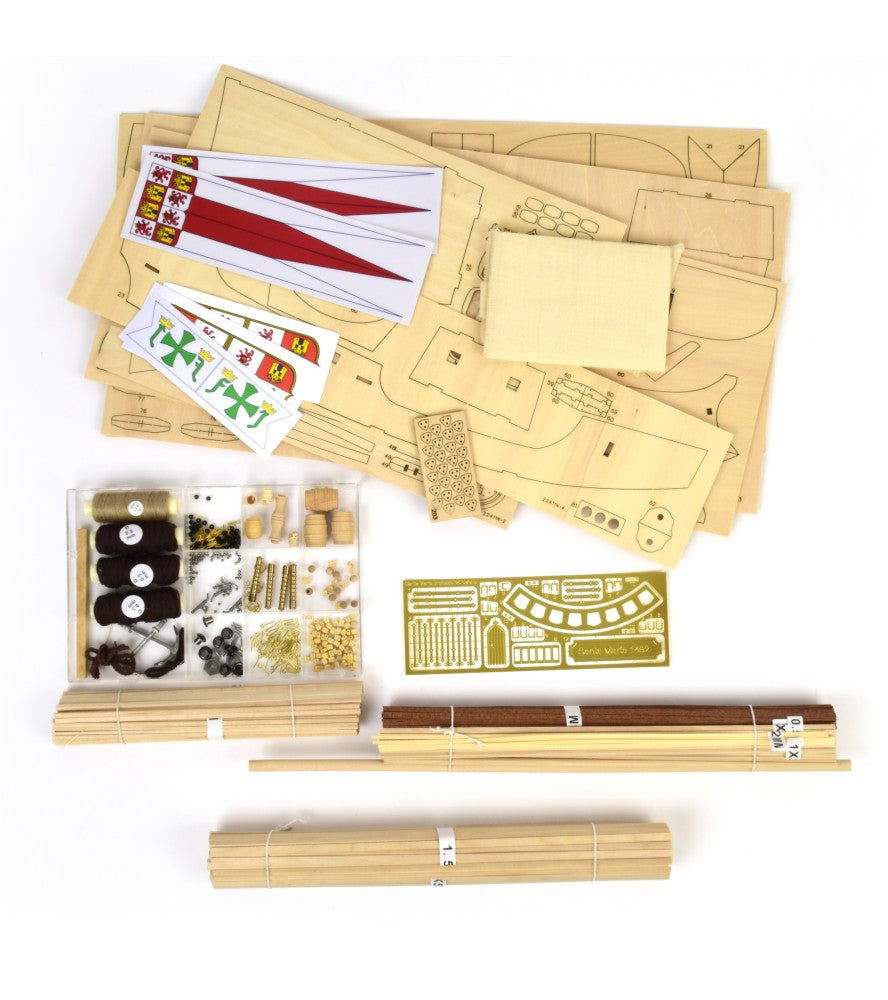 Artesania Latina Caravel Santa Maria. 1:65 Wooden Model Ship Kit