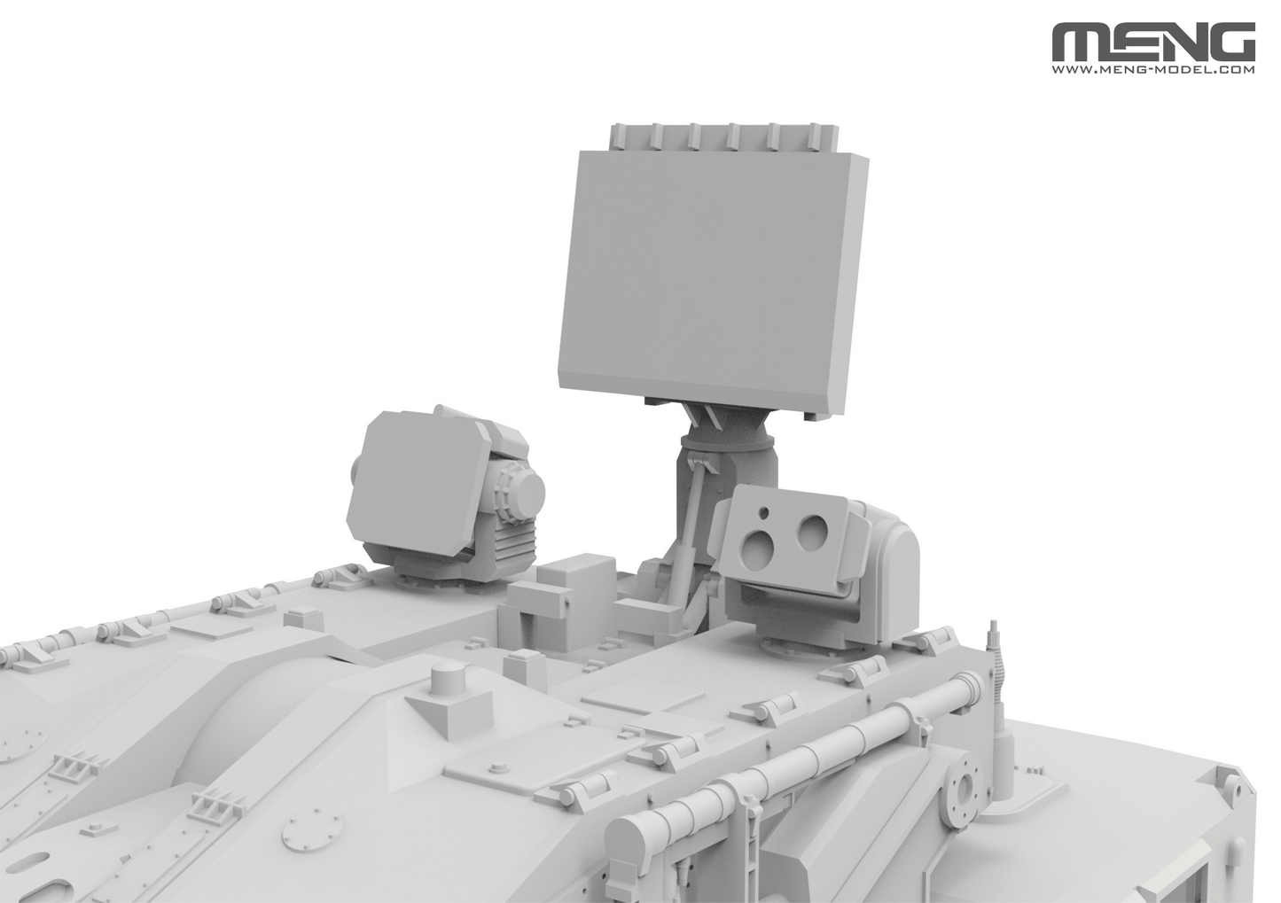 Meng 1/72 Chinese PLB625 AA Gun & Missile Integrated Weapon System