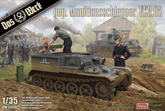 Das Werk 35016 1/35 Gepanzerter Munitionsschlepper VK3.02