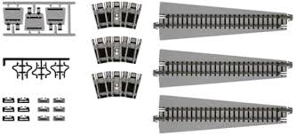 Kato N Turntable Extension Track Set, Curved 20-286