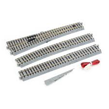 Kato 2-860 Powered Left Turnout #6 with Radius Curve EP867L (HO scale)