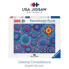 RAVENSBURGER 1000PC - CELESTIAL CONSTELLATIONS (USA JIGSAW 2024)