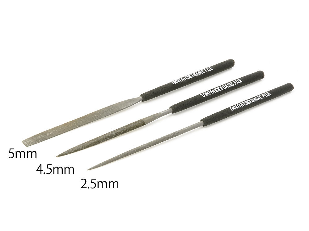 TAMIYA Basic File Set Smooth Double-Cut