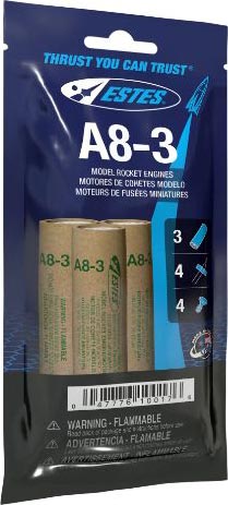 Estes Rocket Engines A8-3 (3)