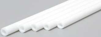 Styrene Tube 1/8" .125 (5) By EVERGREEN SCALE MODELS