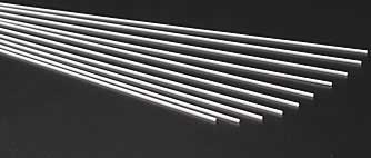 Styrene 4x4 HO Strips (10) By EVERGREEN SCALE MODELS