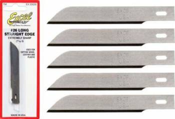 EXCEL #26 Whittling Blades 3" (5)