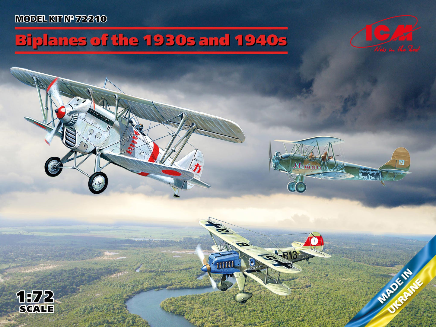 ICM 1/72 Biplanes of the 1930s and 1940s
