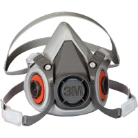 3M 6000 Series Half Facepiece Reusable Respirator Mask (Small)