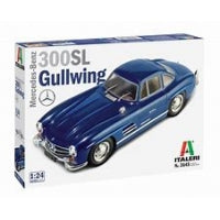 Italeri 1/24 Mercedes Benz 300SL Gull Wing Car