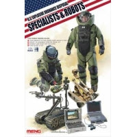 Meng 1/35 US Explosive Ordnance Disposal Specialists & Robots