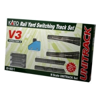 ***Parts Missing*** Kato 20-862, N Scale Unitrack V3 Rail Yard Switching Set
