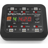 S63 DC/USB 1S LiPo Smart Charger w/SMRT Technology By SPEKTRUM