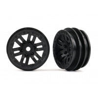 Traxxas Wheels, 1.0" (Black) (2) 1/18 TRX4m