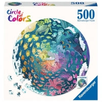 RAVENSBURGER 500PC - CIRCLE OF COLORS: OCEAN