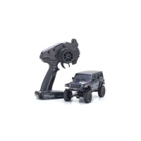 32521GM - MINI-Z 4×4 Series Readyset Jeep Wrangler Unlimited Rubicon Granite Crystal Metallic