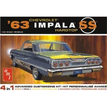 AMT 1/25 1963 Chevy Impala SS 2T (Level 2)