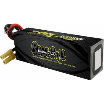 Gens Ace Li-Po 100C 8000mAh 14.8V Hardcase/Hardwired w/EC5 By GENS ACE BATTERIES