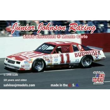 1/24 Junior Johnson Racing Darrell Waltrip #11 Chevrolet Monte By SALVINOS JR MODELS